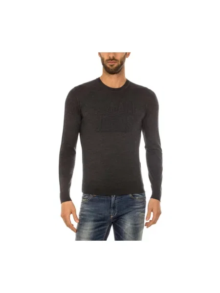 Sweter Armani Jeans szary