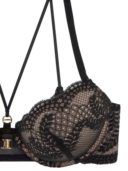 LASCANA Sutien / roz pudră negru