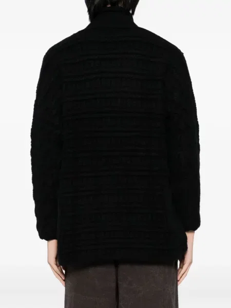 Cardigan Devoa tricotate negru