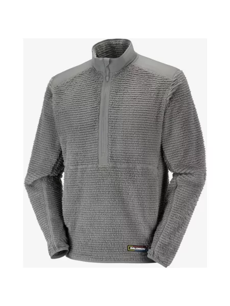 Polar Salomon Thernova Half Zip szarozielony S szara
