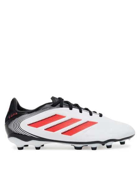 Adidas Ghete pentru fotbal Copa Pure 3 League Firm/Multi-Ground alb
