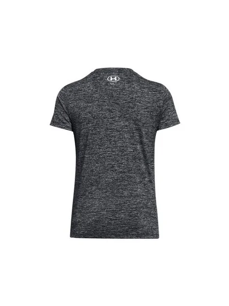 UNDER ARMOUR Funkcionális felső Twist szürke melír / fehér fekete