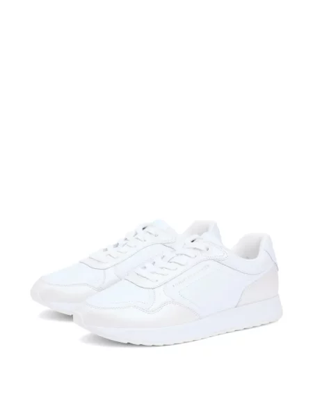 Sneakerși Tommy Hilfiger cu autograf alb