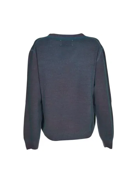 Sweter Maison Margiela wełniany niebieski