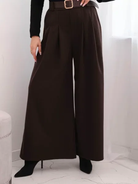 Hlače Kesi Włoski črna