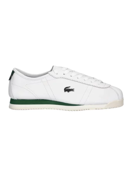 Sneakersy Lacoste skórzane białe