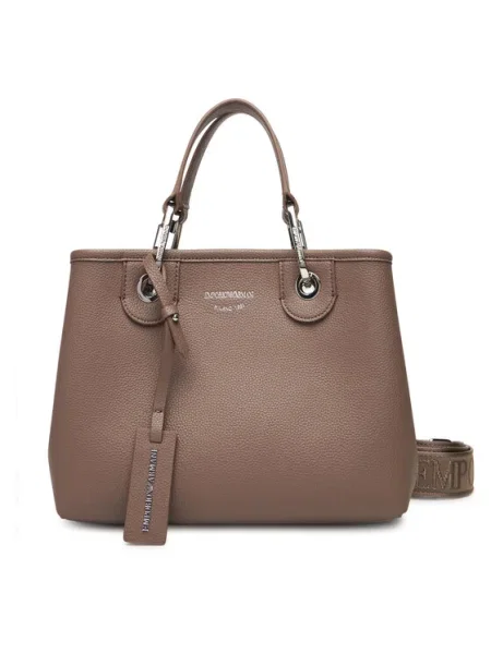 Чанта Emporio Armani сиво