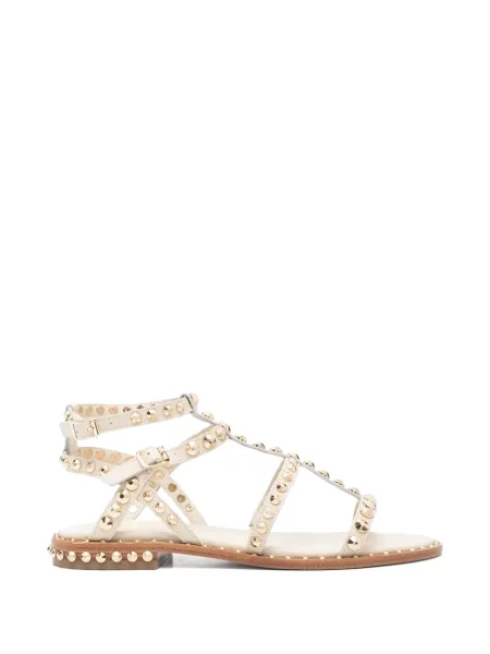 Sandály Ash se cvočky bílé
