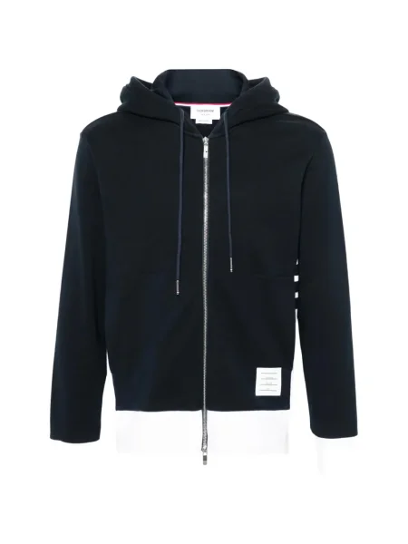 Hoodie Thom Browne με κουκούλα μπλε