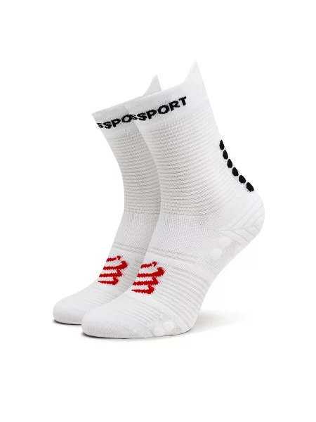 Compressport sportske čarape Pro Racing bijela