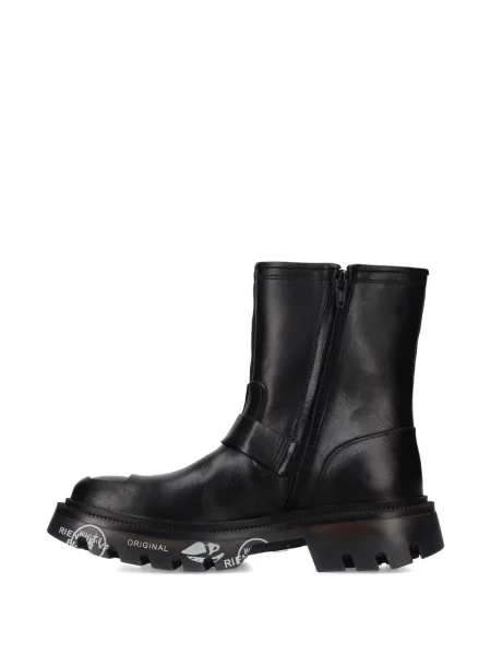 Botine Premiata cu cataramă negru