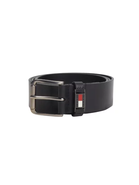 Pasek Tommy Hilfiger z paskiem czarny