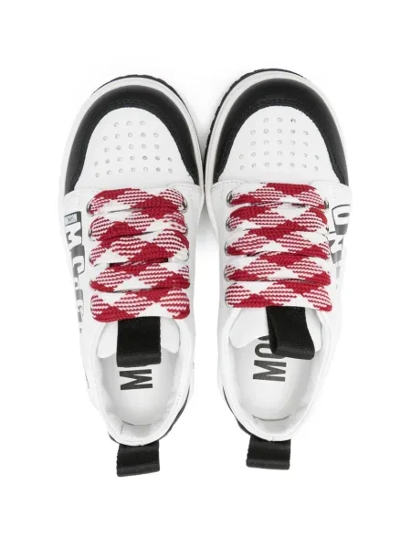 Sneakersy dziecięce Moschino białe