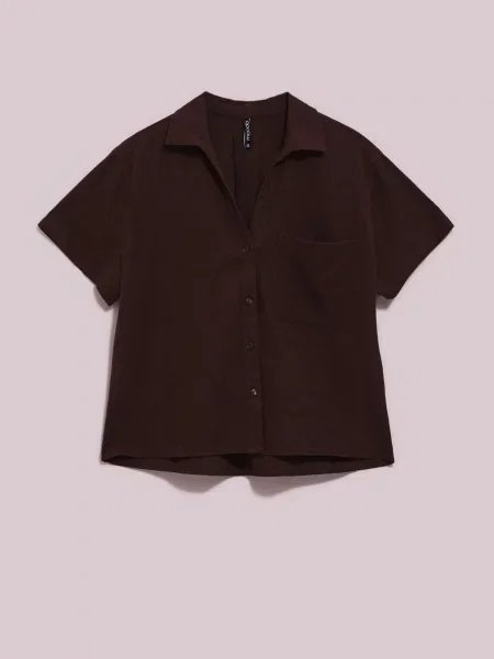 Cămașă Marisse maro
