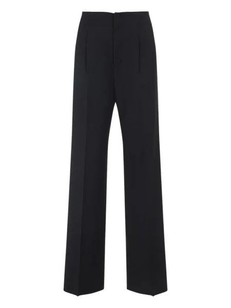 Pantaloni Alberta Ferretti plisate negru