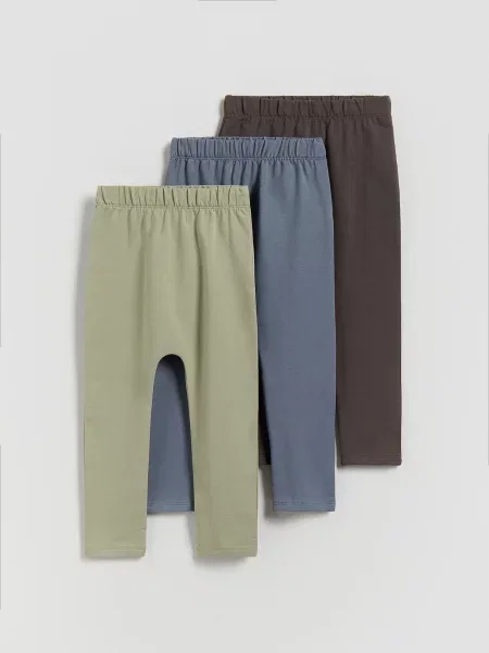 Reserved leggings 3 csomag sötétszürke