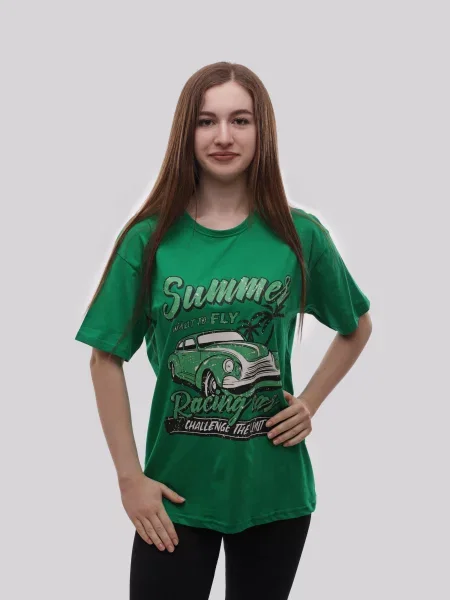 Футболка Lumo зеленая