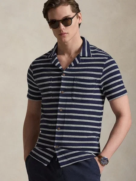 Hlače Polo Ralph Lauren modra