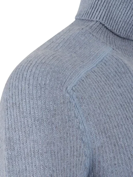 Sweter Zegna niebieski