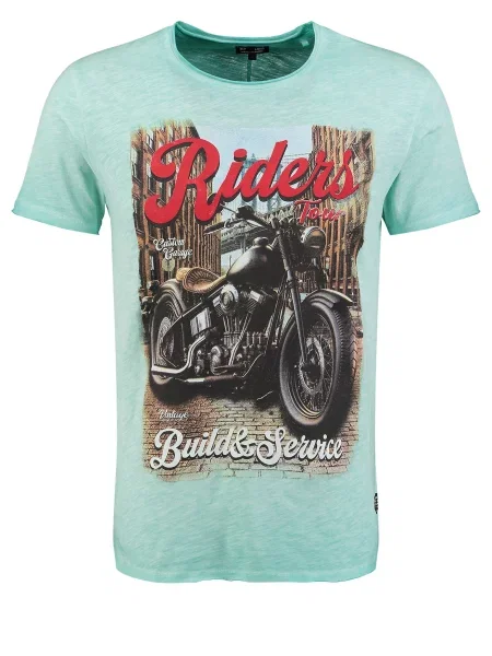 Key Largo Tricou Tour mentă / mai multe culori verde