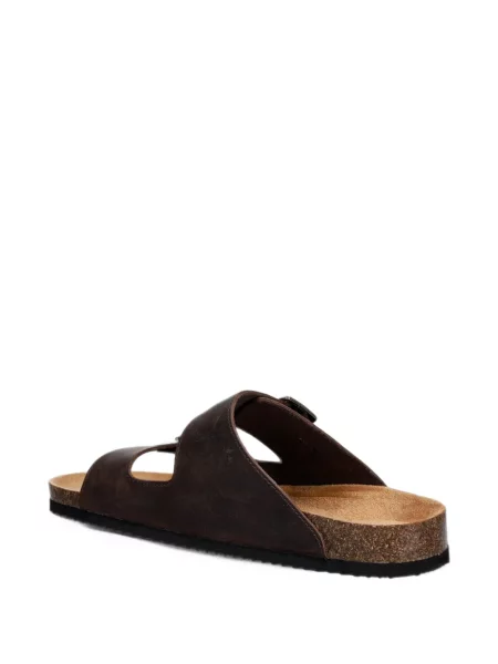 Remenčić sandale Skechers sa kopčom smeđa