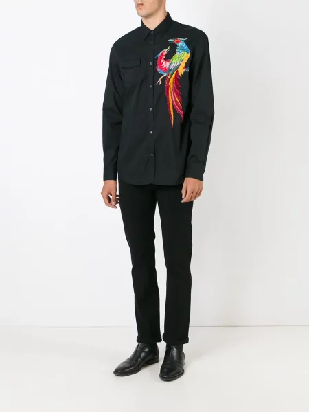 Cămașă Dsquared2 negru