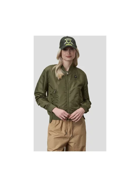 Kurtka bomber Blauer zielony