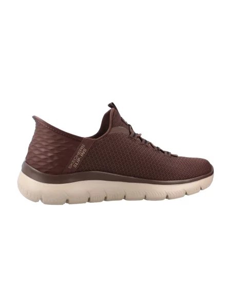 Tenisky Skechers hnedá
