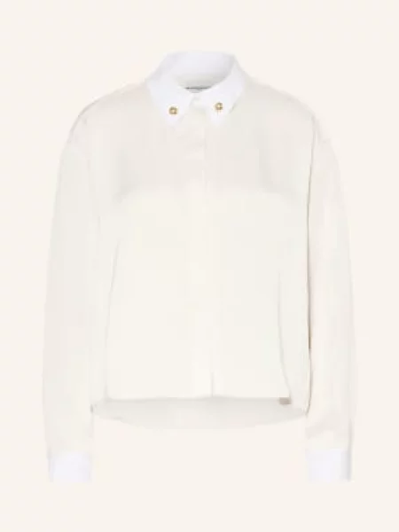 Claudie Pierlot Bluzka Z Satyny weiss biała