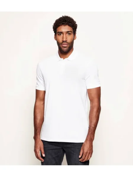 BOSS BLACK Polo Pallas | Regular Fit alb