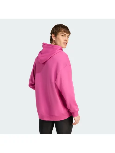 Adidas Mikina Jeremy Scott Pride Růžová Oversize černý