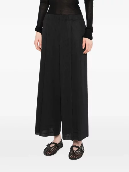 Pantaloni Pleats Please Issey Miyake negru