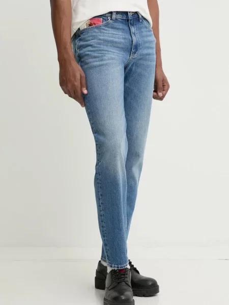 Kavbojke Tommy Jeans modra