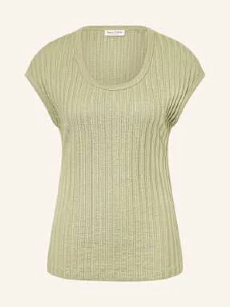 Marc O'polo Dzianinowa Koszulka gruen zielona
