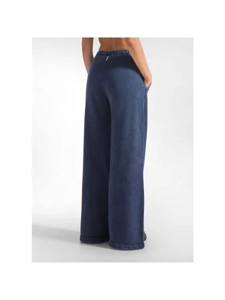 Pantaloni palazzo Deha albastru
