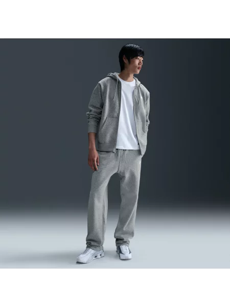 Nike Sportswear spodnie dresowe z bawełną Club szare