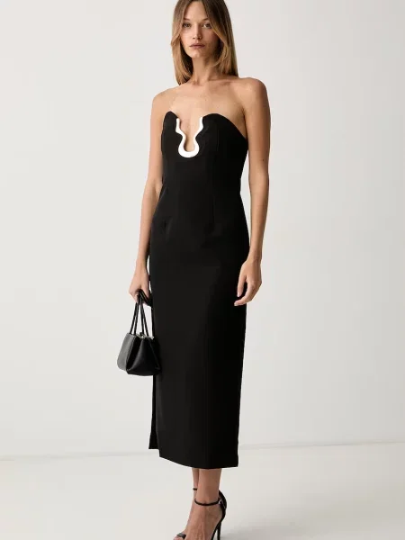 Bardot rochie PALTROW negru