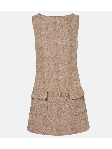 Sukienka midi Staud do kolan garniturowa