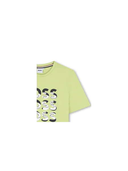 BOSS Póló D Regular Fit zöld