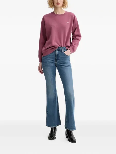 Blugi drepți Levi's® evazate verde