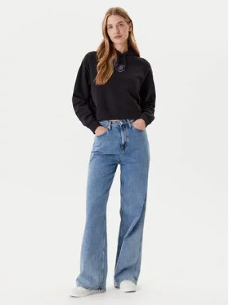 Tommy Jeans Mikina Heart černá