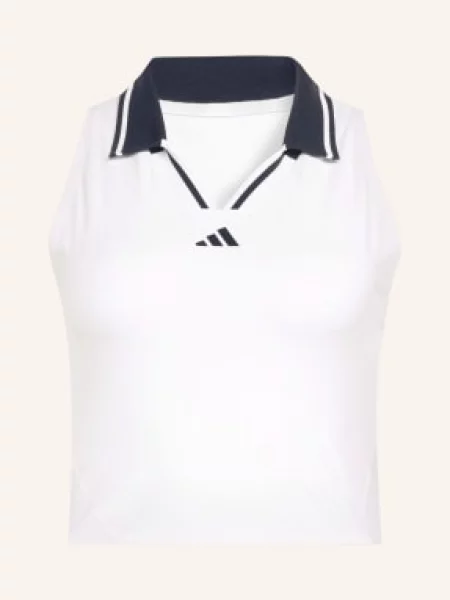 Crop top Adidas do tenisa biały