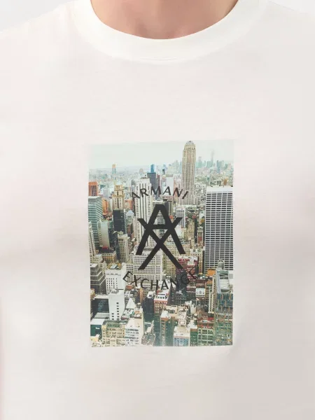 Футболка Armani Exchange біла