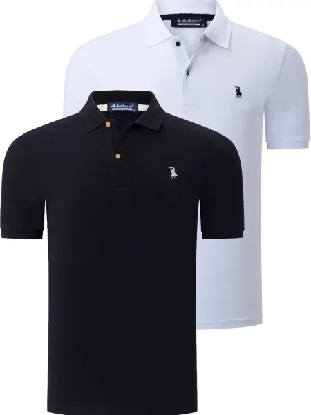 Tricou polo Dewberry negru