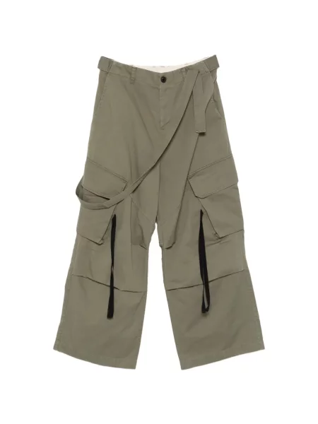 Pantaloni cargo Isabel Benenato verde