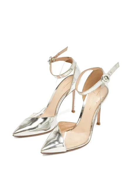 Pantofi cu toc Gianvito Rossi gri