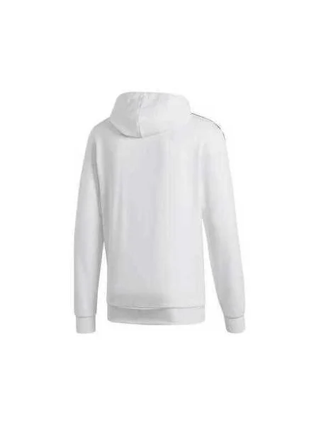 Hanorac cu glugă Adidas alb