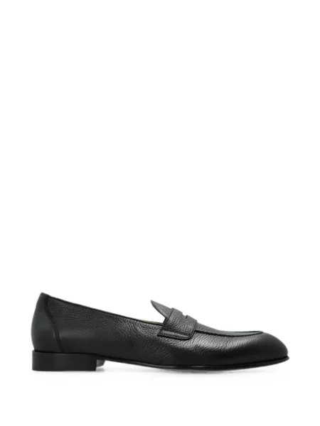 Pantofi loafer Brioni din piele negru