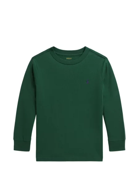 Koszulka polo dziecięca Polo Ralph Lauren zielona