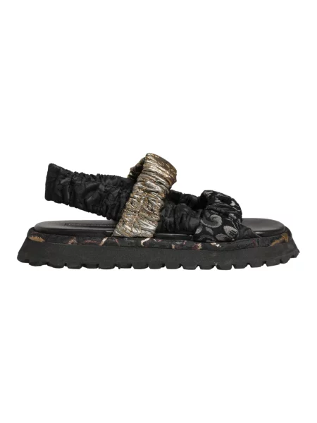 Sandały Dolce And Gabbana skórzane czarne